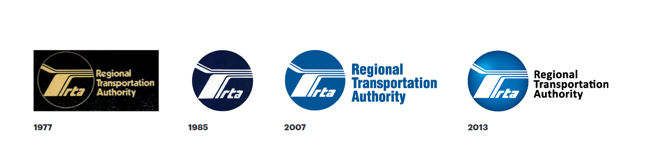 RTA logo evolution